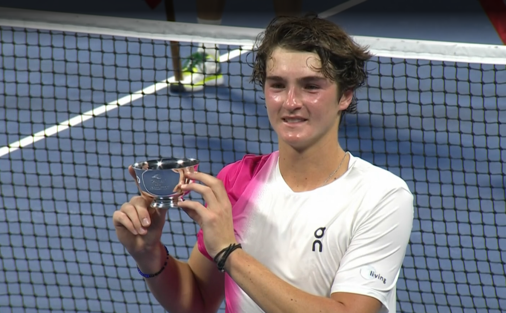 João Fonseca é campeão juvenil do US Open - Surto Olímpico